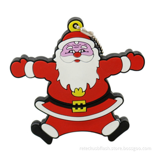 Christmas Santa Clause Shaped USB Flash Drive